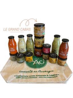 Panier gourmand bio local et artisanal - Grand cabas