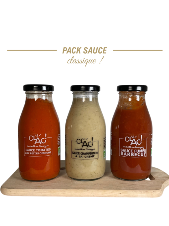 Pack sauce classique
