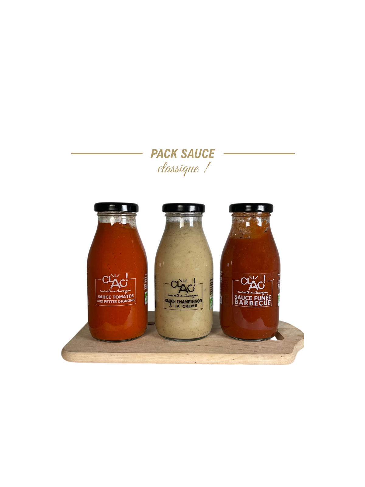 Pack sauce classique